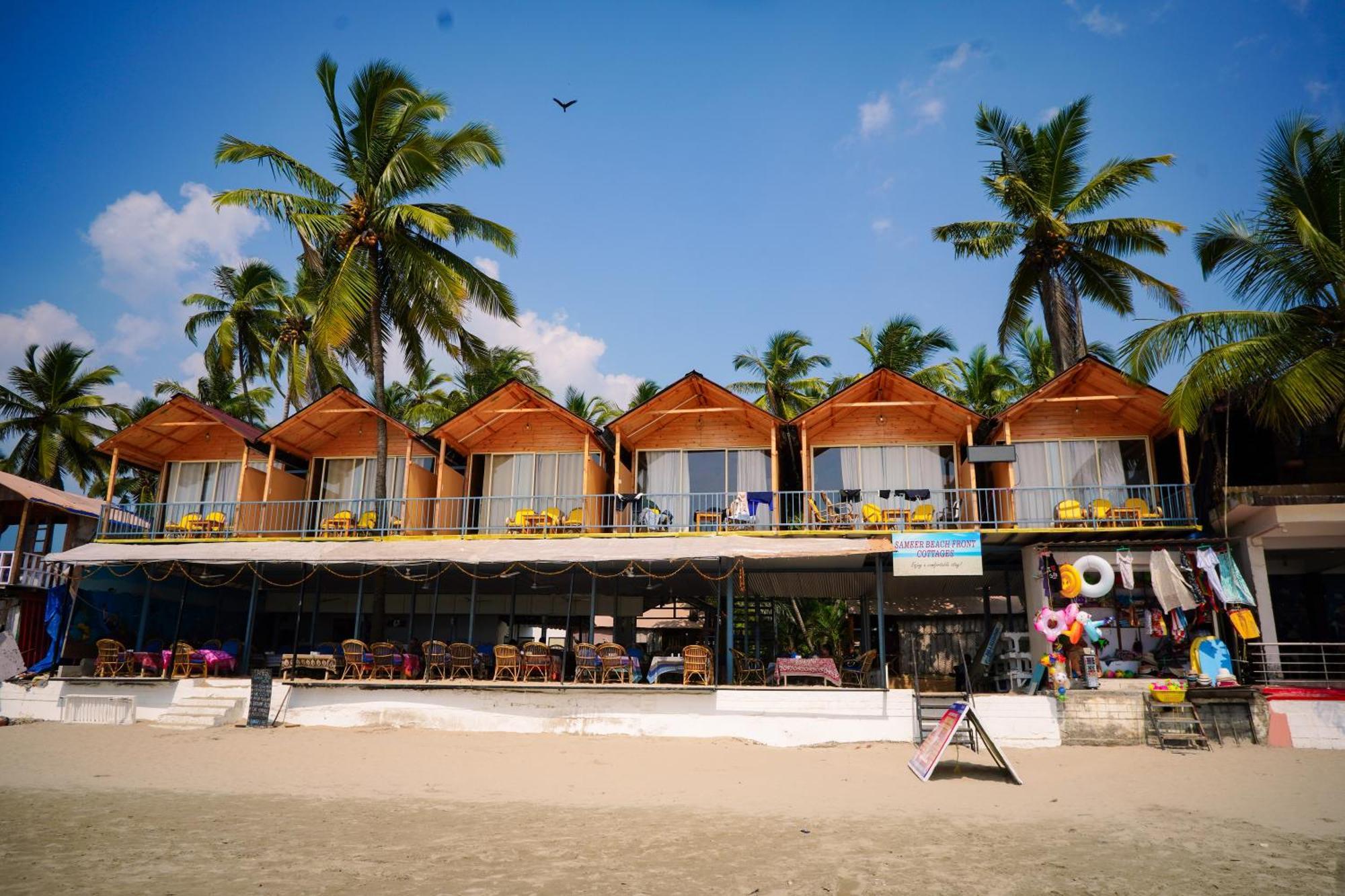 Sameer Beachfront Cottages Canacona Exteriör bild